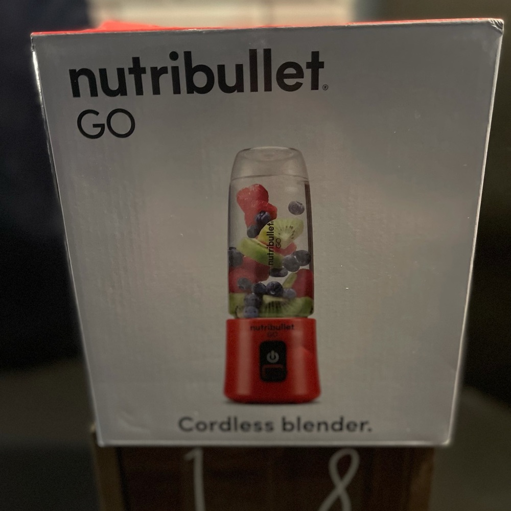 Brand new Nutribullet Go cordless blender !!